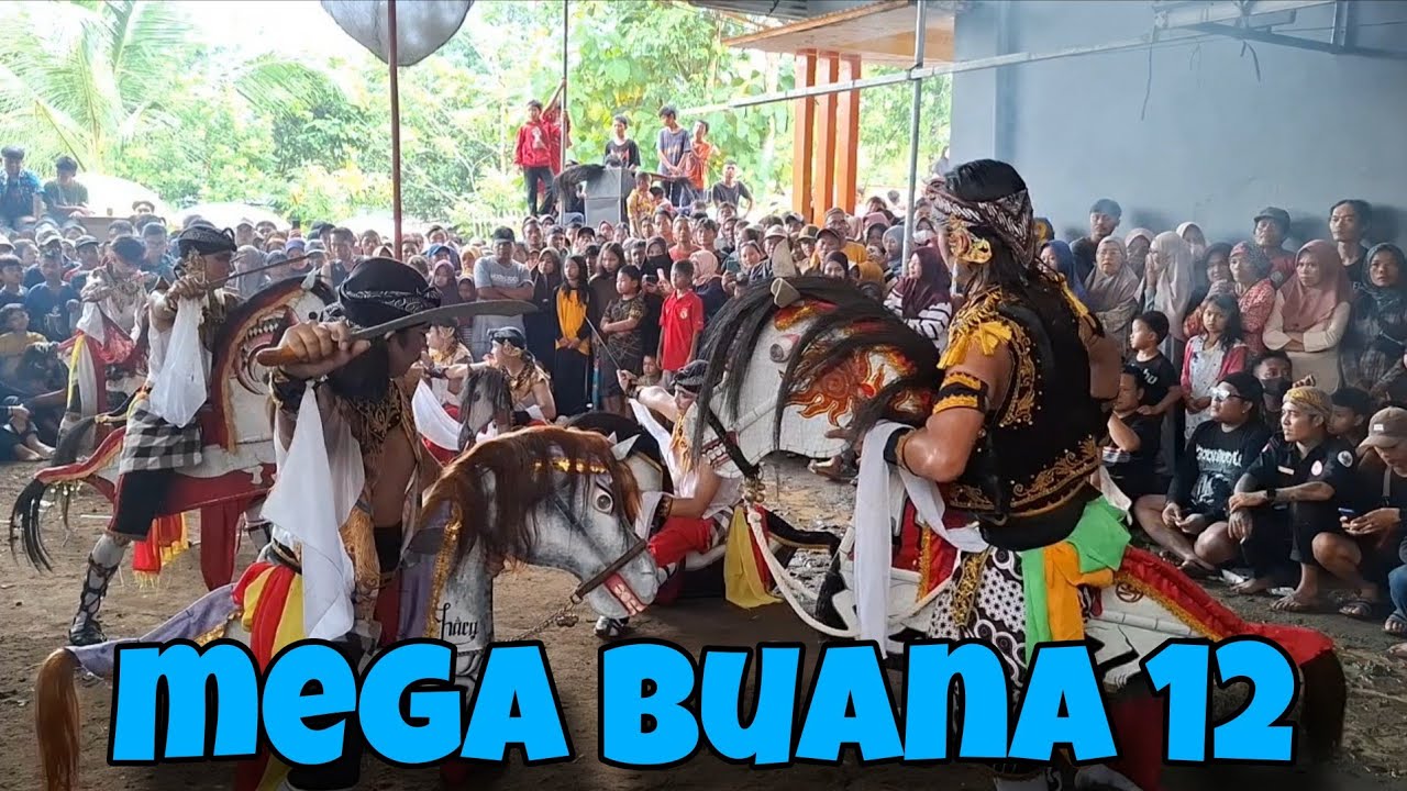 Full janturan!! Tari prajuritan ebeg Mega Buana 12