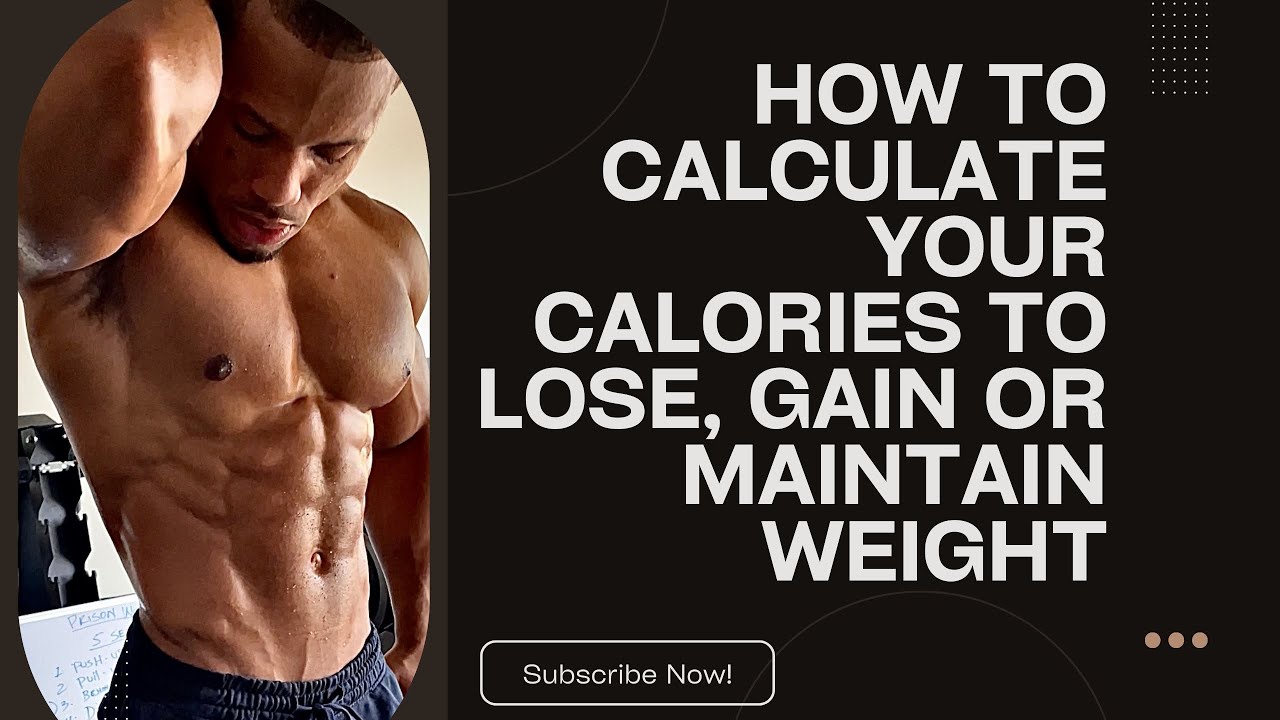 HOW TO CALCULATE YOUR CALORIES USING THE HARRIS-BENEDICT FORMULA #fitness