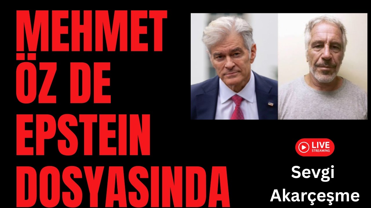 Mehmet Öz de Epstein dosyasından çıktı