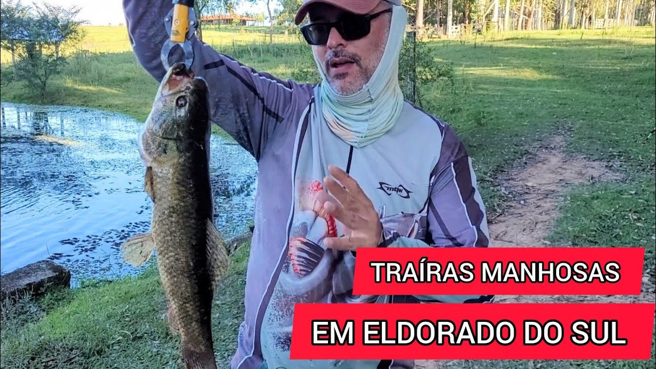 TRAIRADA BRABA! Pescaria em Eldorado do Sul, Rio Grande do Sul.