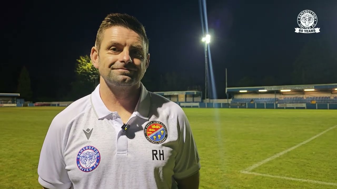 ROB HENRY AFTER OUR 3-0 WIN OVER TRAFFORD