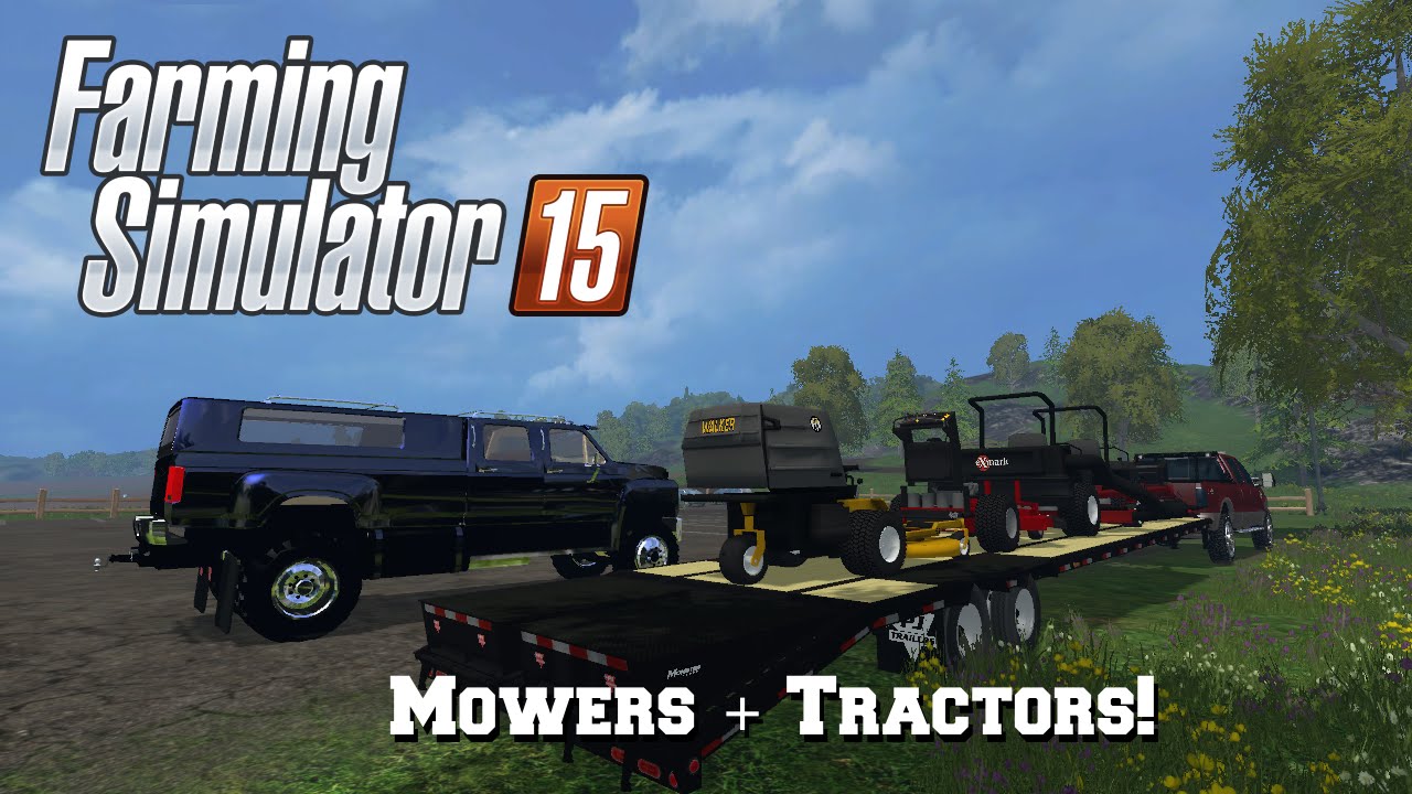 Farming Simulator 2015: Mod Spotlight #65: Mowers + Tractors!