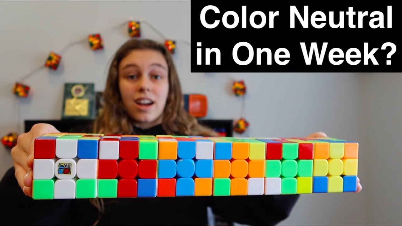 I Became COLOR NEUTRAL for a Week! | Here's What Happened...