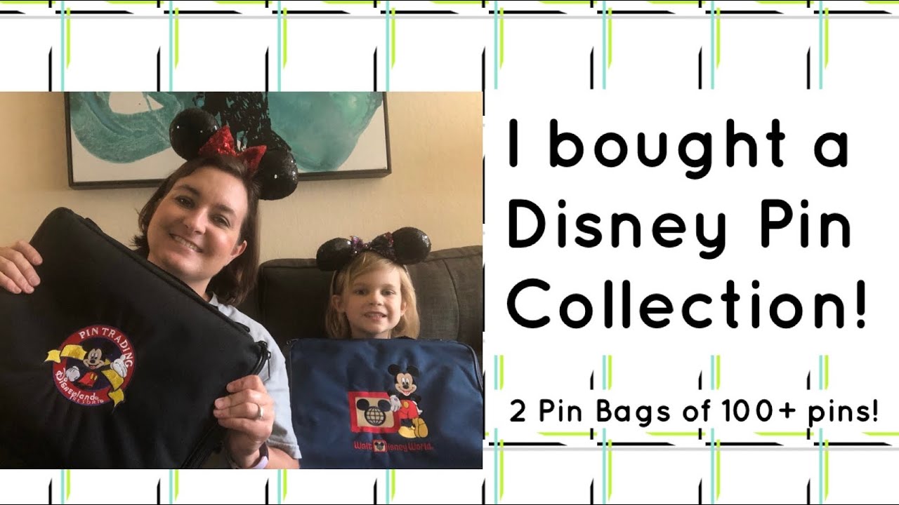 Disney Pin Collection Unboxing | I bought 2 Disney Pin Books with 100+ Pins