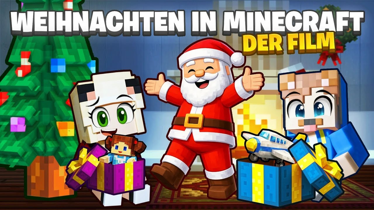 WEIHNACHTEN IN MINECRAFT!🎄 DER FILM
