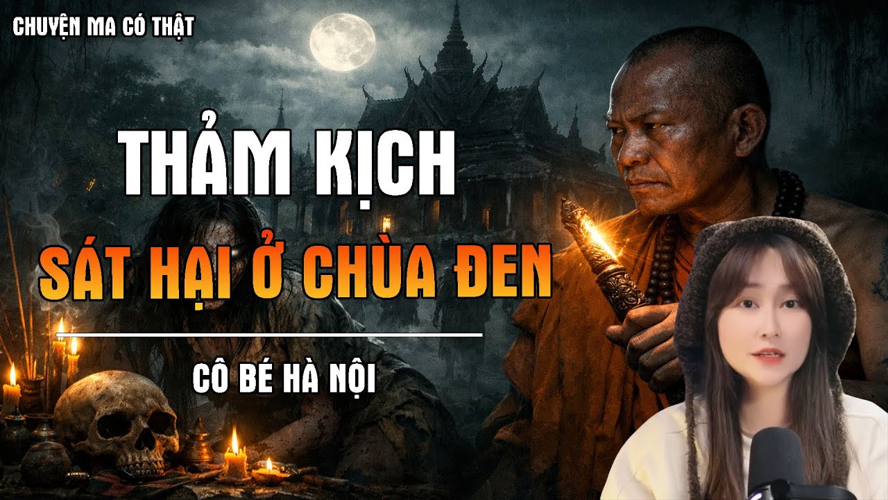 CHUYỆN MA CÓ THẬT : THẢM KỊCH SÁT HẠI Ở CHÙA ĐEN | CÔ BÉ HÀ NỘI