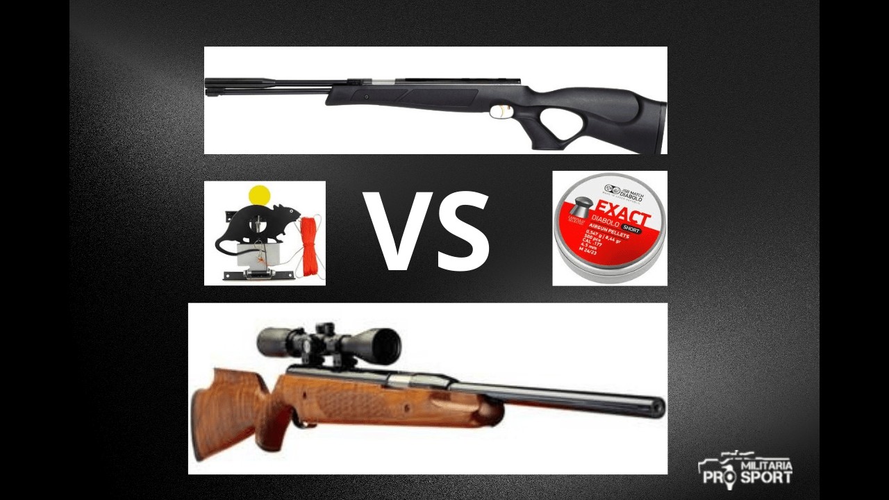 AIR ARMS PRO SPORT VS WEIHRAUCH HW 97K DWIE LEGENDY TEST