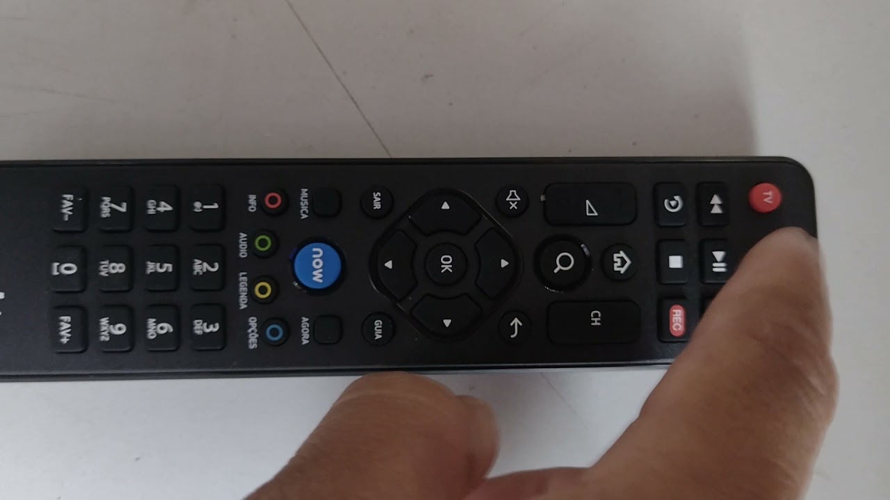 como resetar novo controle da claro ,ou reconfigurar .