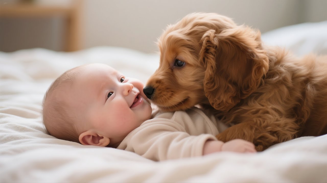 Dog and Baby Friendship That Starts From Day One