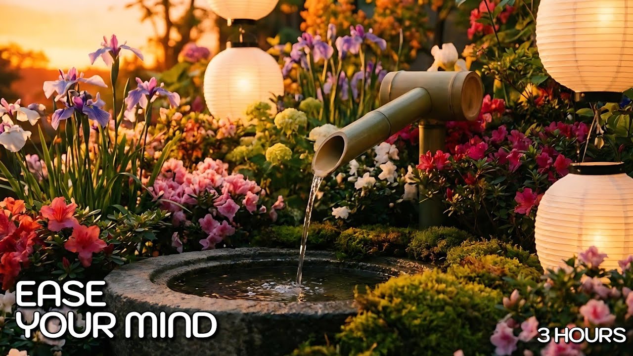🌿 Ease Your Mind | Soft Piano Music for Stress Relief (3 Hours)
