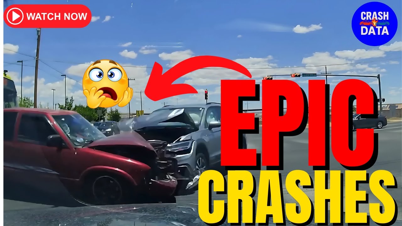 INSANE CAR CRASHES COMPILATION-- CRASH DATA 2025
