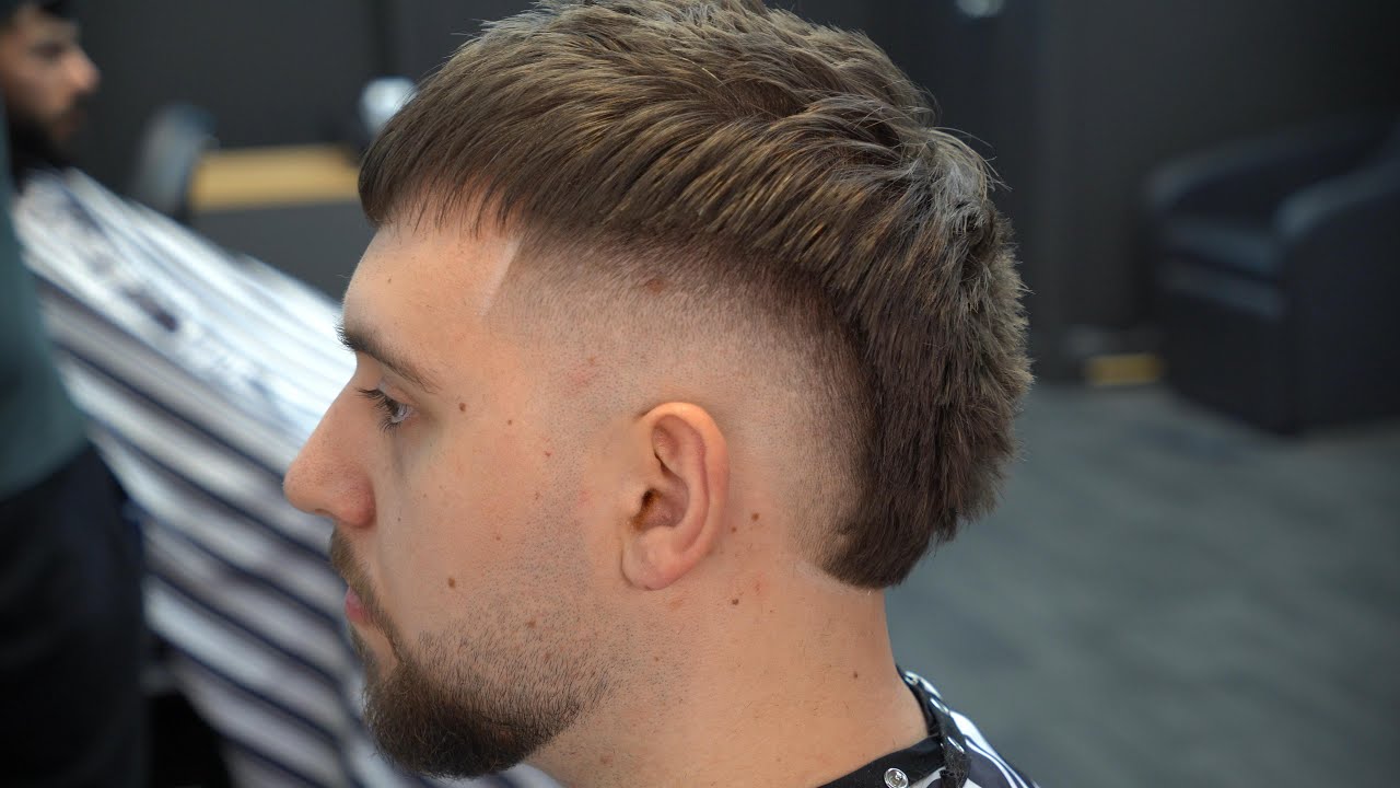 💈Burst/Mohawk Fade + Deep Beard Fade ! SUPER CLEAN 🥶 💈2024🚨
