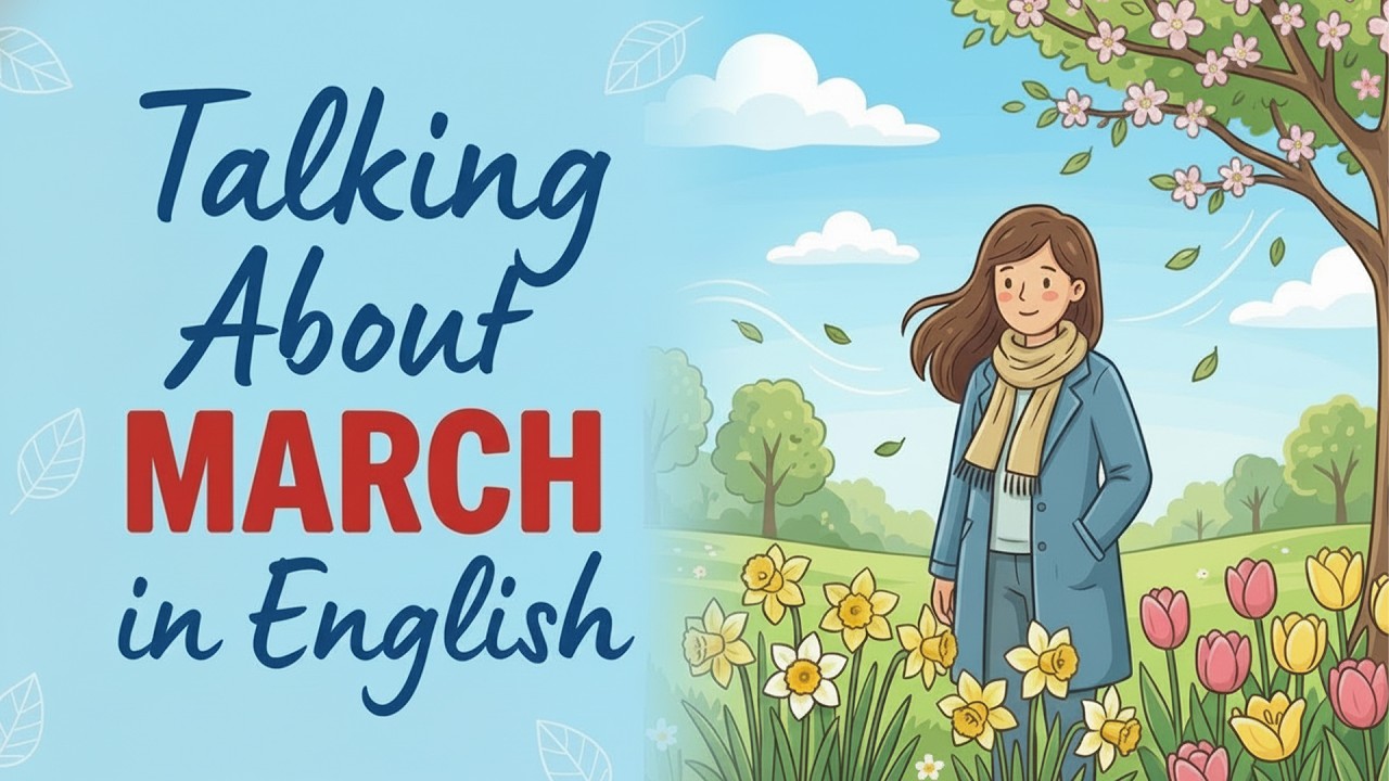 Learn English Through Story | The Story of March – Spring Is On The Horizon