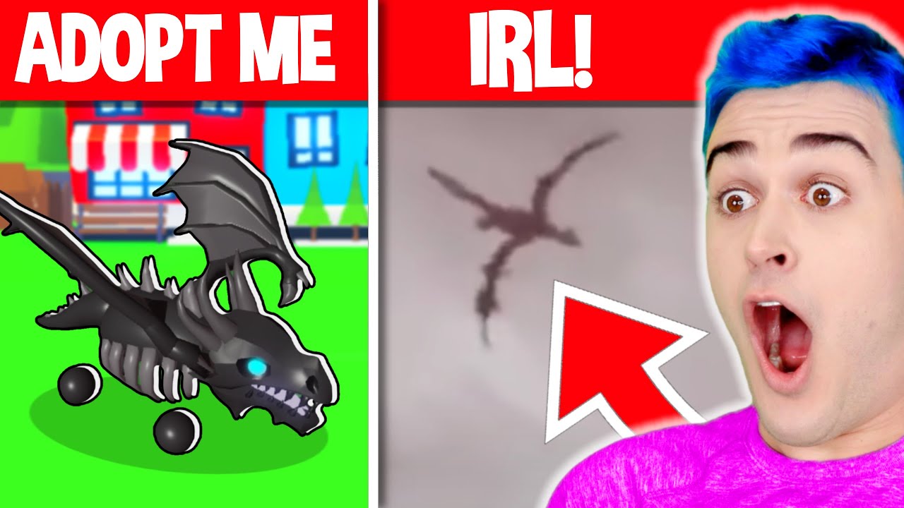 *REAL LIFE* ADOPT ME PETS Revealed!! 😱 REALISTIC *RAREST* DRAGONS IRL!! Jeffo Roblox Reaction