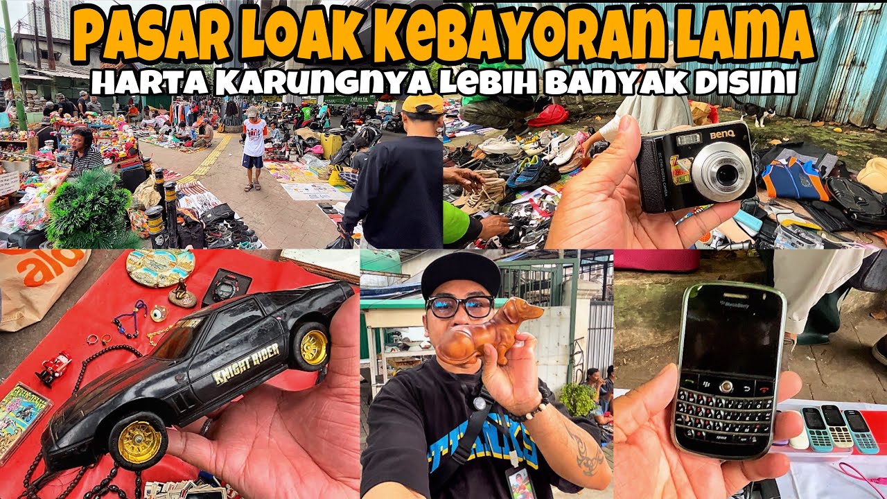 Pusatnya Harta Karung || Pasar Loak Kebayoran Lama Jakarta Selatan