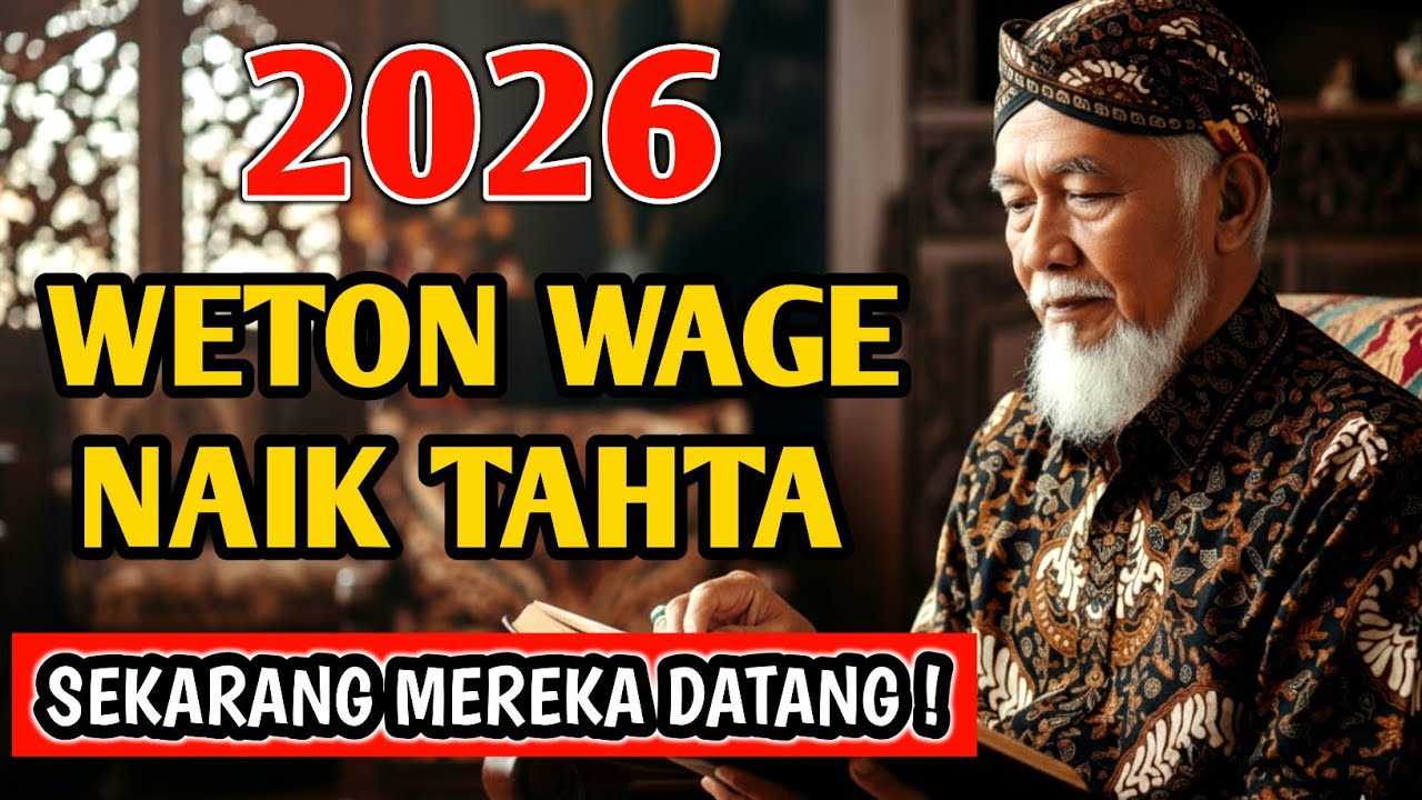 Dulu Dicibir Habis, Kini Weton Wage 2026 Jadi Magnet Rezeki — Dunia Benar-Benar Berbalik
