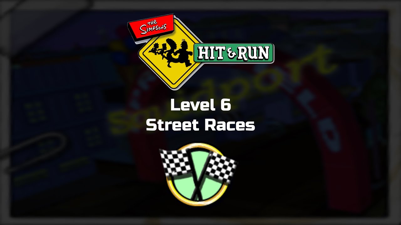The Simpsons: Hit & Run - Level 6 | Street Races