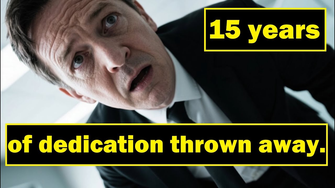 I Gave 15 Years to a Company…