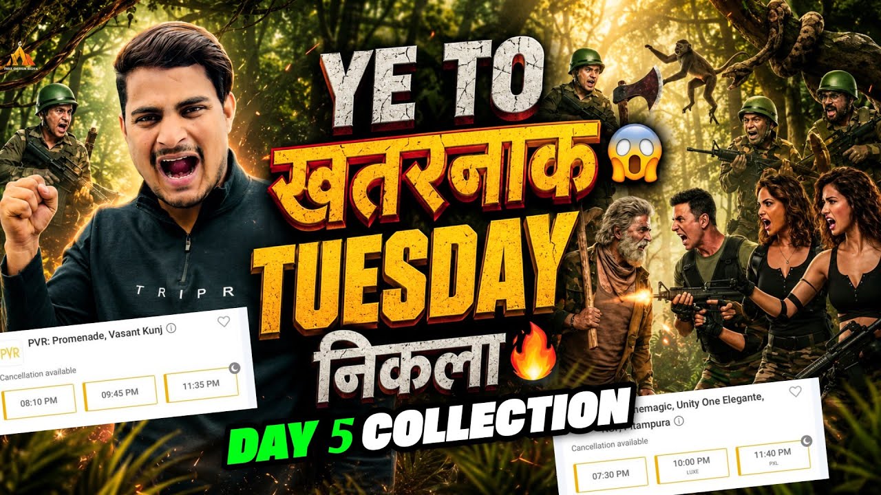 Welcome To The Jungle Day 5 Final Prediction | Welcome 3 Day 5 Box Office Collection #welcome3