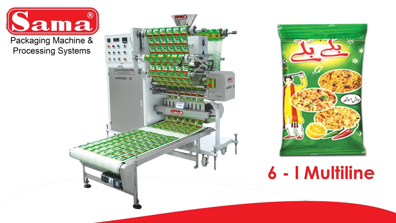 SAMA Multi Lane Packaging Machine | Sama Engineering