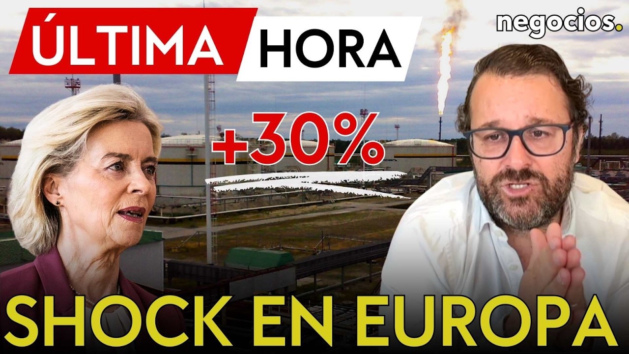 ÚLTIMA HORA | Shock en Europa: los precios del gas suben un 30% más ante la guerra de Irán