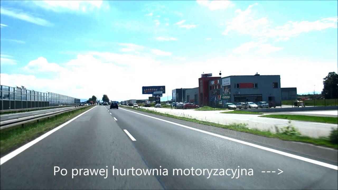 Autokomis Soloch Goczałkowice-Zdrój - dojazd od strony Katowic