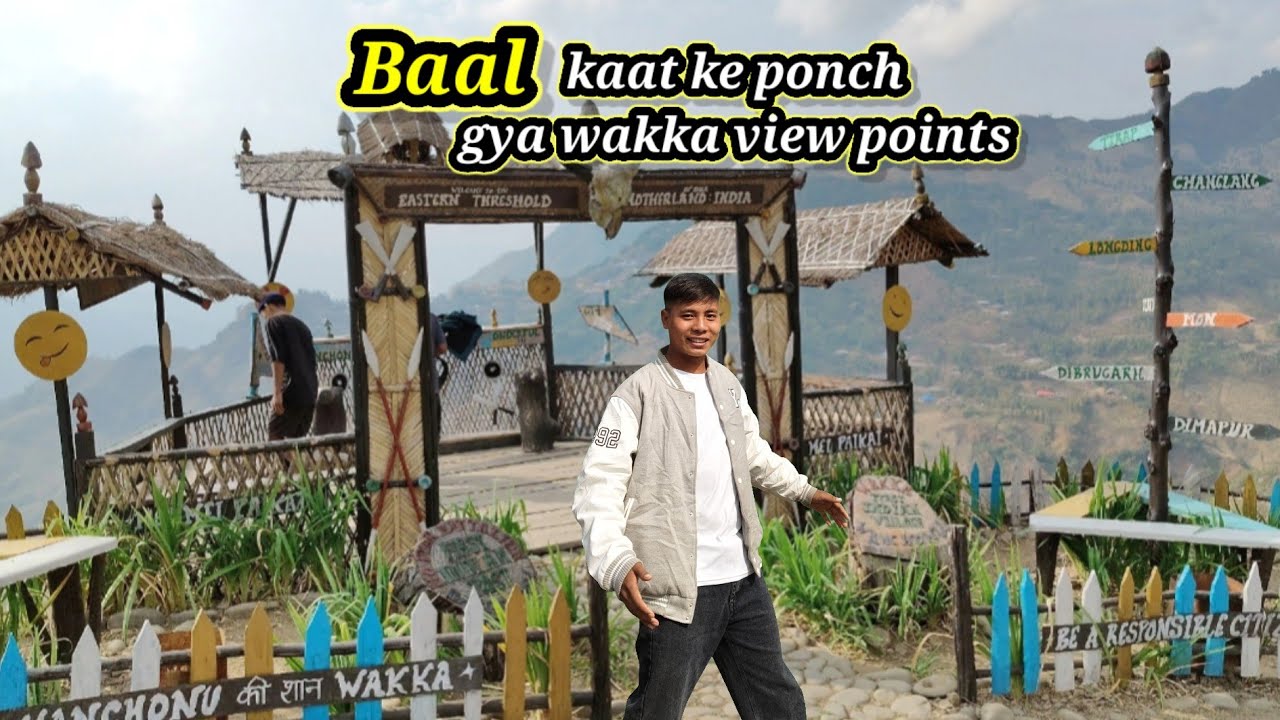Mera baal kaat ke ponch gya# wakka view points🤭