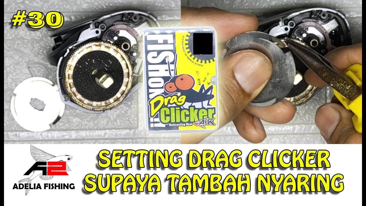#30 CARA SETTING DRAG CLICKER SUPAYA TAMBAH NYARING SUARANYA