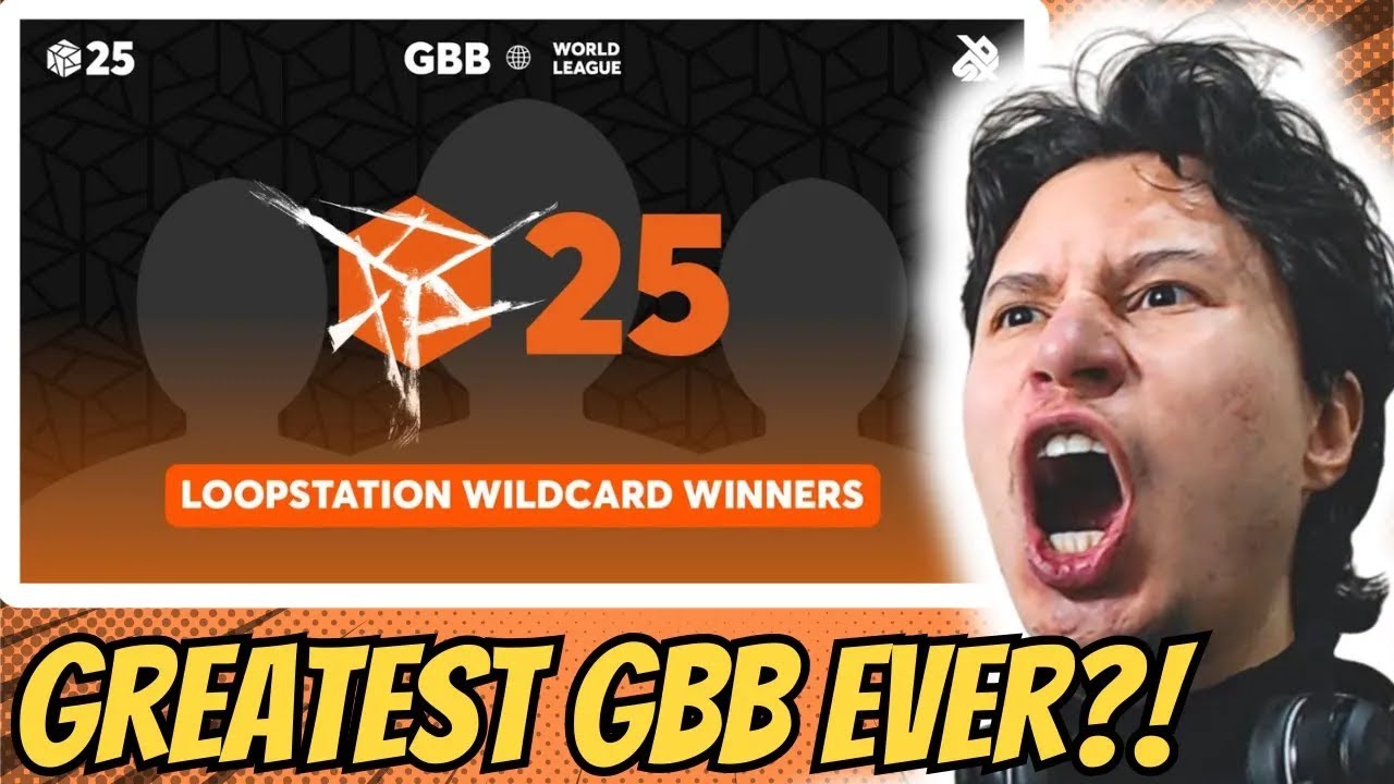 Greatest GBB Ever?! | GBB25 Loopstation - Top 10 Wildcards | REACTION