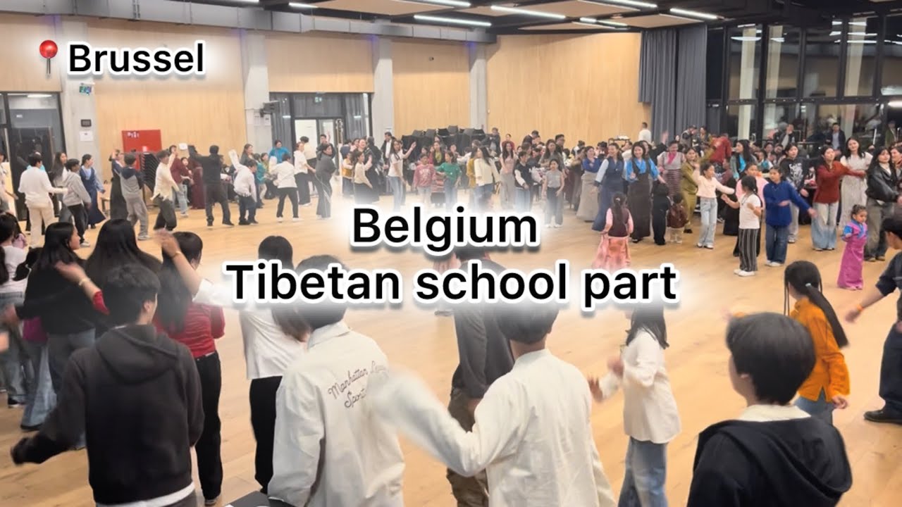 Belgium Gorshey | Tibetan school party in Brussel 2025 | 20/04/25