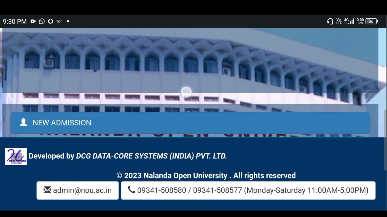 admit card download Nalanda Open University|| nou, admit card kaise download Karen
