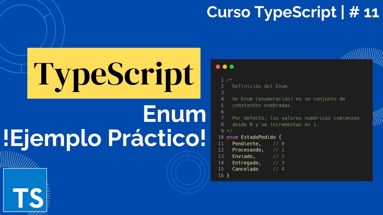 ¿Qué son los Enums en #TypeScript? ¡Ejemplo Práctico! 🚀