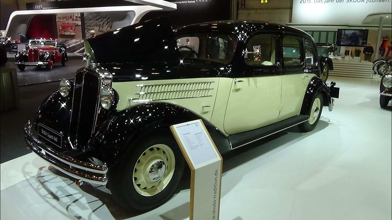 1935, Skoda Superb 640, Exterior and Inetrior, Techno Classica Essen 2015