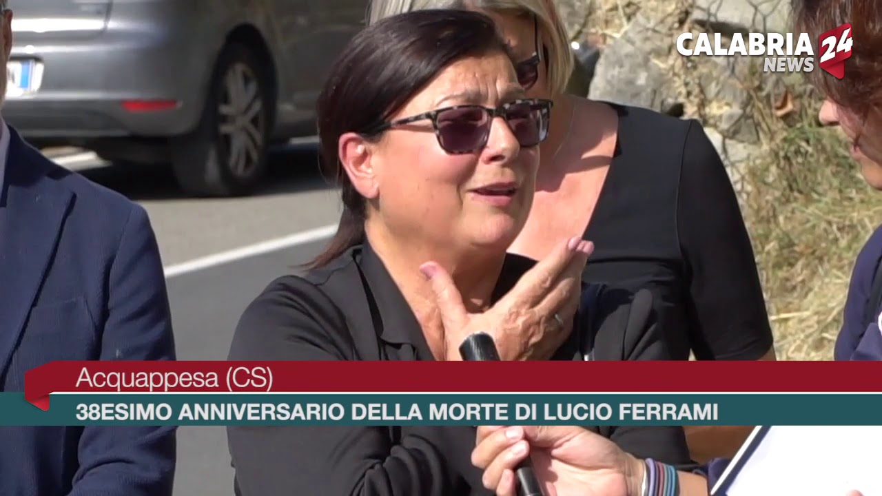 ACQUAPPESA (CS): 38ESIMO ANNIVERSARIO DELLA MORTE DI LUCIO FERRAMI