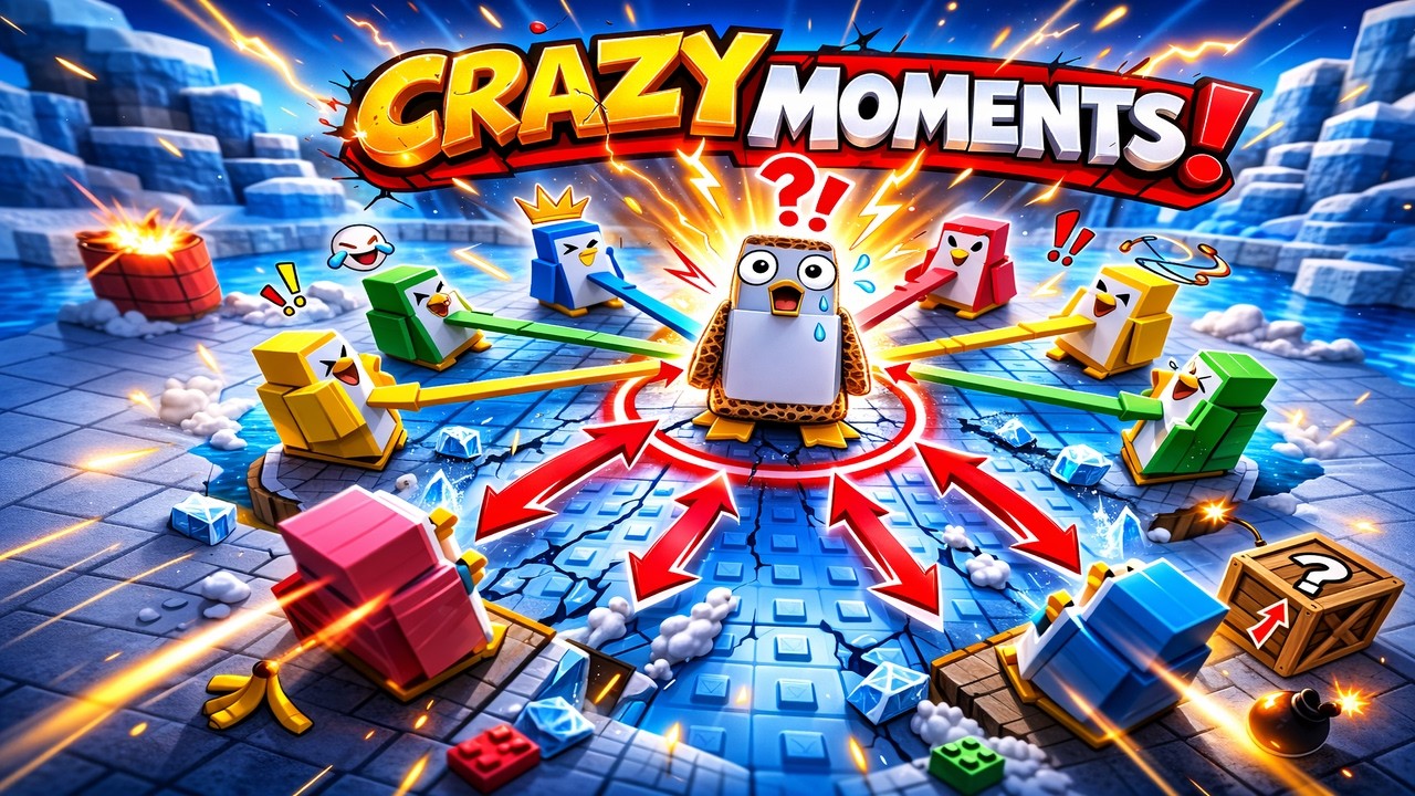 Knockout! (Penguins) Day 2 – It Got Even Crazier 😂🐧