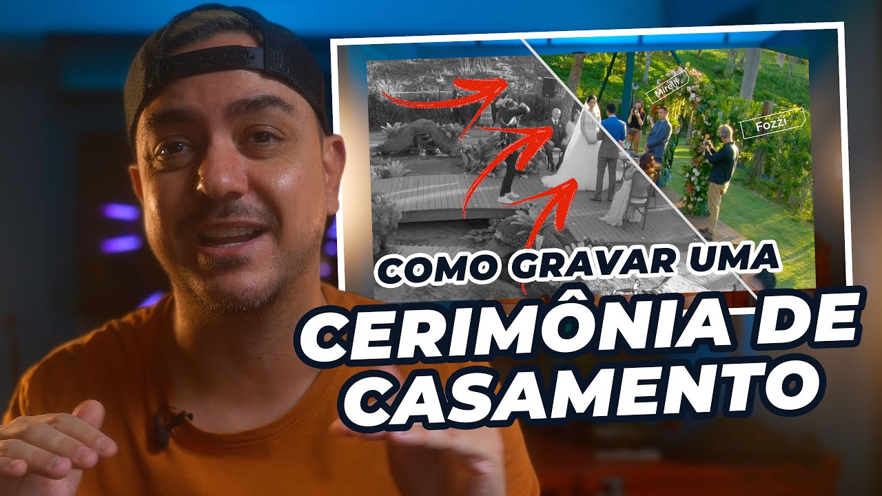 Segredos para gravar uma cerim&ocirc;nia de casamento!