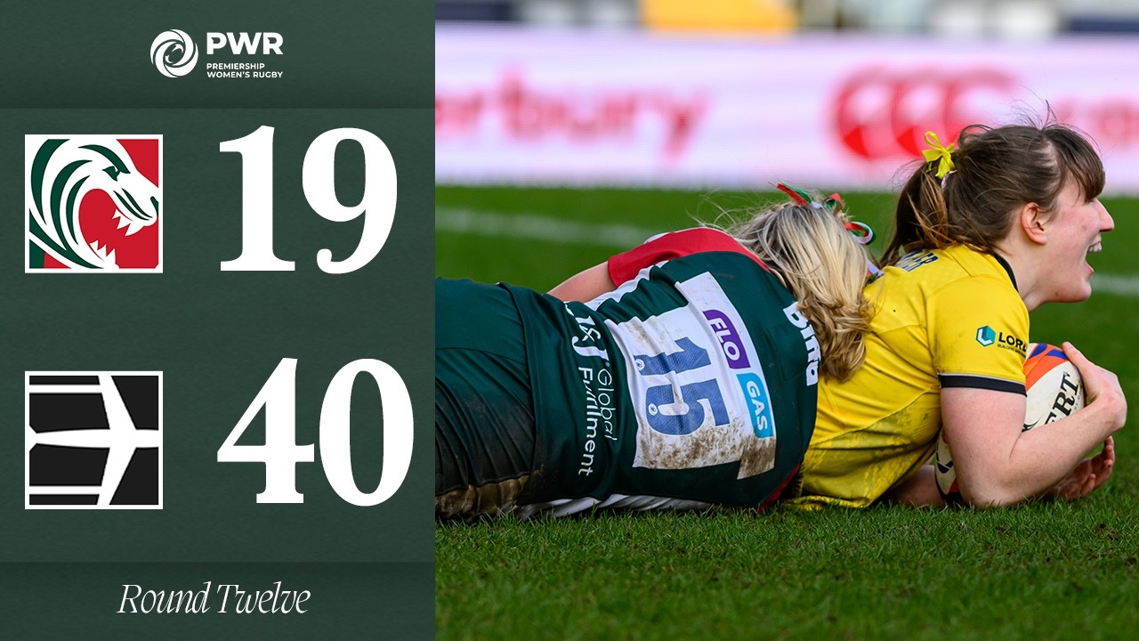 BIG WIN ON THE ROAD! 💪💥 | Trailfinders Women vs Leicester Tigers Women | PWR Round Twelve