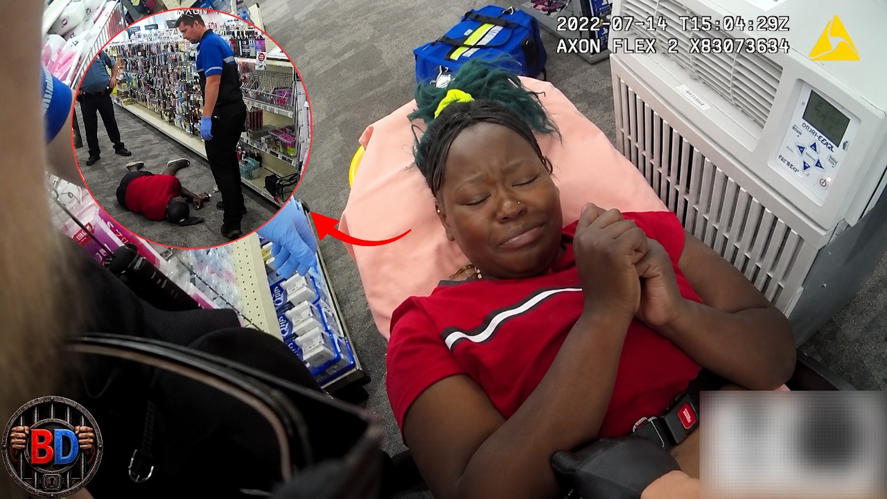 Shoplifting Suspect Suddenly Collapses &mdash; Deputies Aren't Buying It | #bodycam