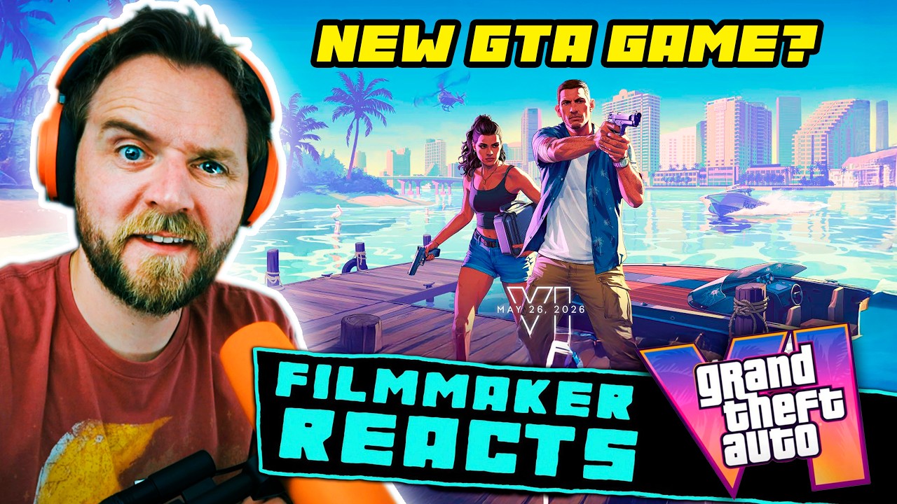РЕАКЦИЯ СОЗДАТЕЛЯ ФИЛЬМА: РЕАКЦИЯ НА ТРЕЙЛЕР 2 GRAND THEFT AUTO VI!