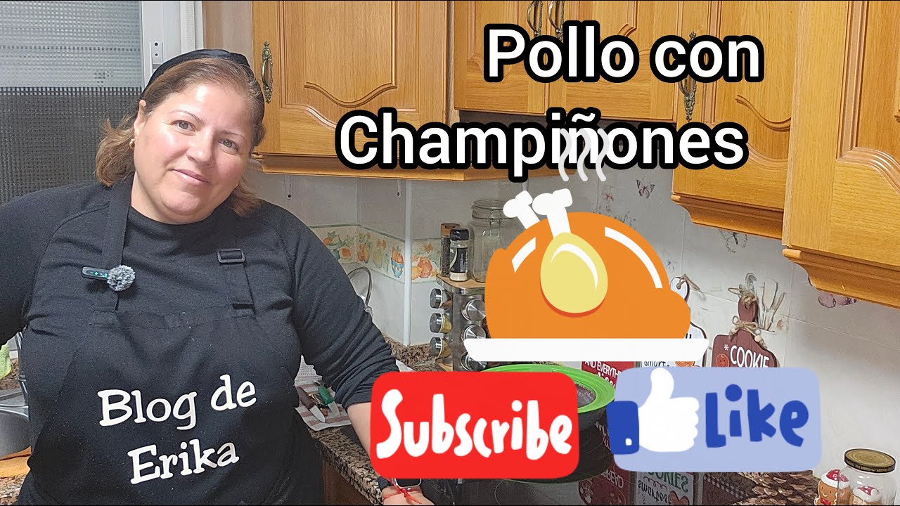 🍗🐥POLLO CON CHAMPIÑONES🍄🍄