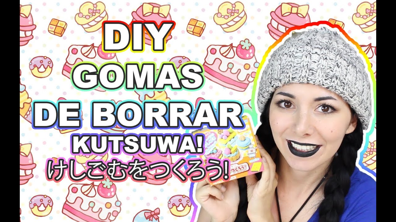 [DIY] GOMAS DE BORRAR HAZLO TU MISMO ❤ KUTSUWA  けしごむをつくろう