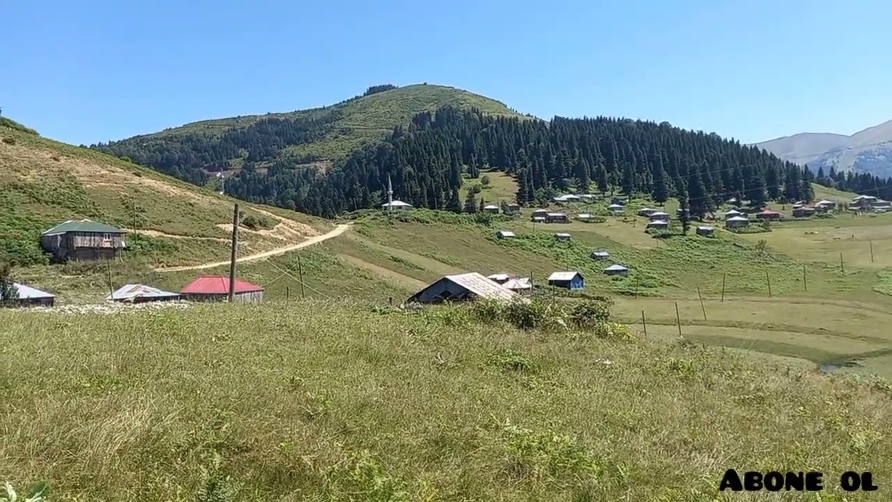 Yağlıdere gölyanı yaylası