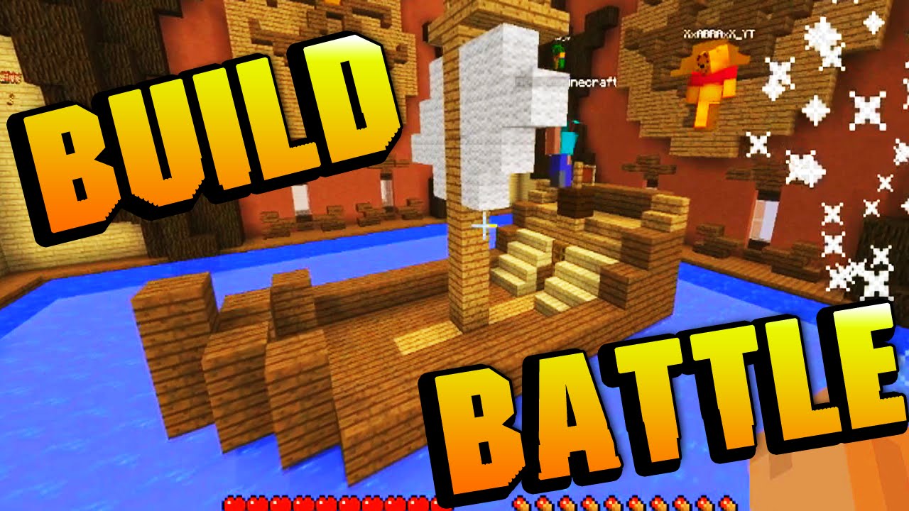 Minecraft BUILD BATTLE #5 with Vikkstar, PrestonPlayz & Woofless