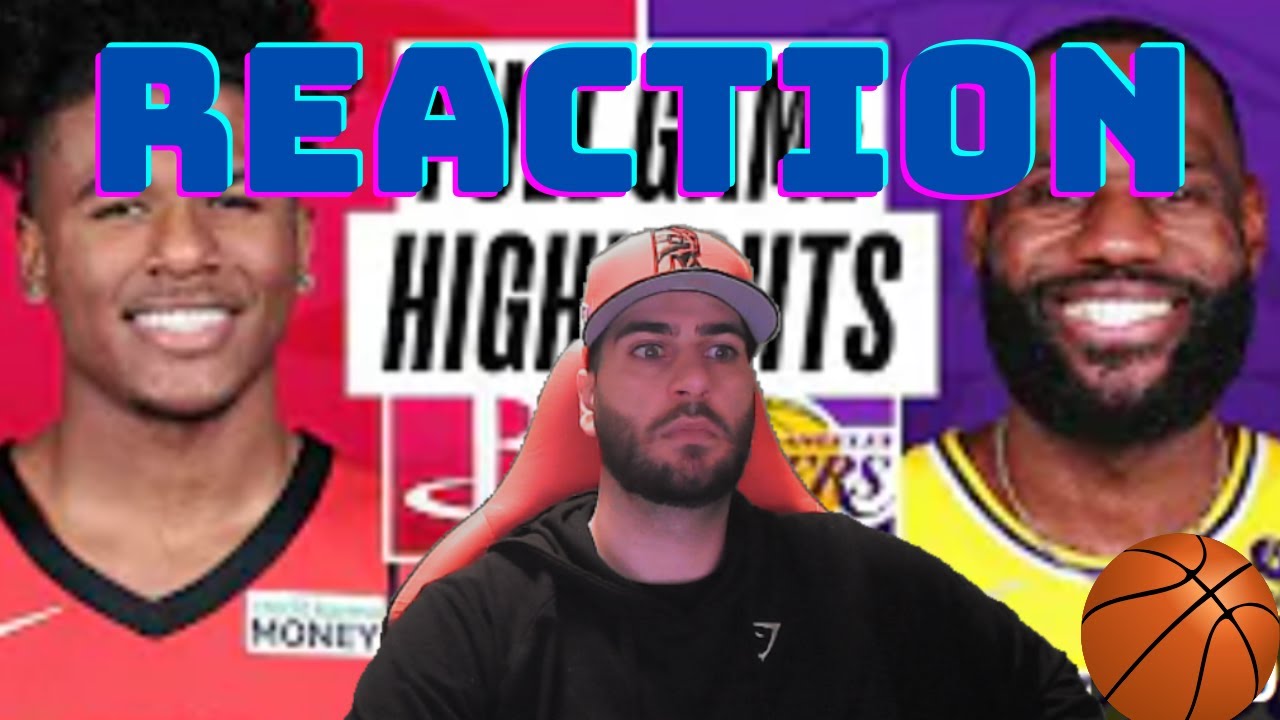 Jalen Green is CRACKED | Rockets vs Lakers - REACTION