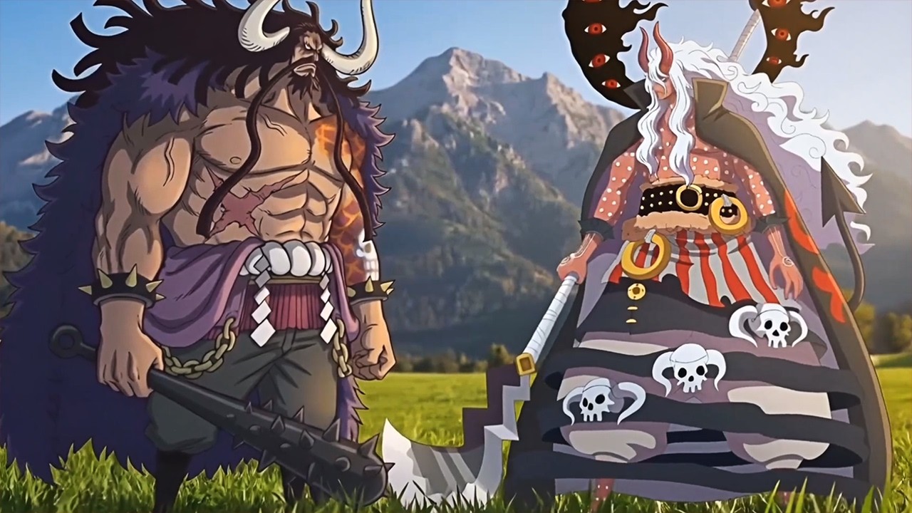 Imu Sama vs Kaido - Animation One Piece