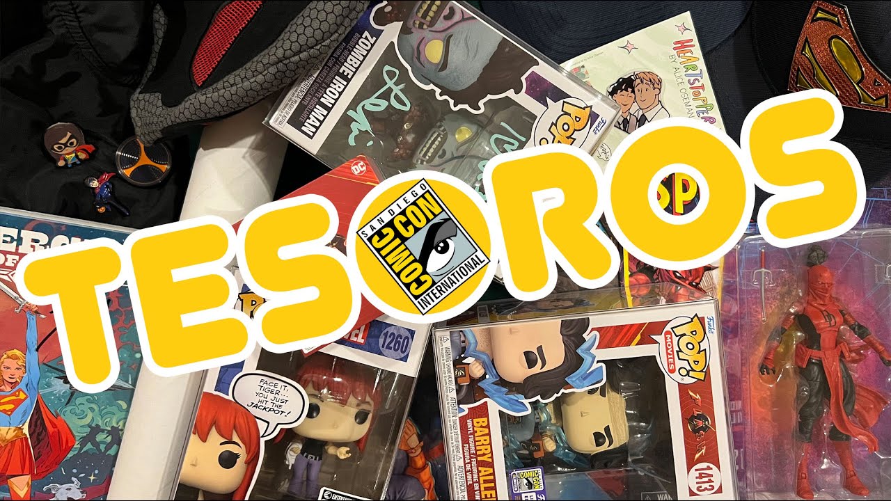 ¡Mis Tesoros de COMIC-CON 2023! / NAVY
