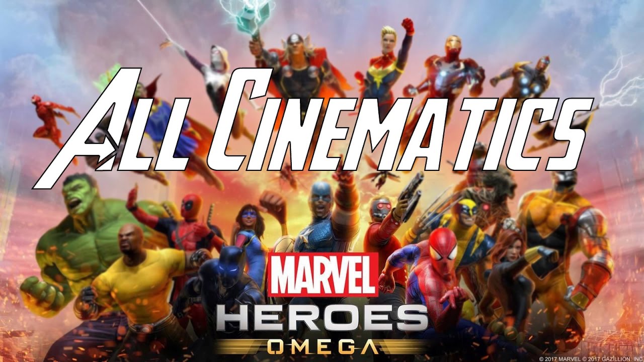 All Cinematics (1080p) - Marvel Heroes Omega (PS4/XBOX)