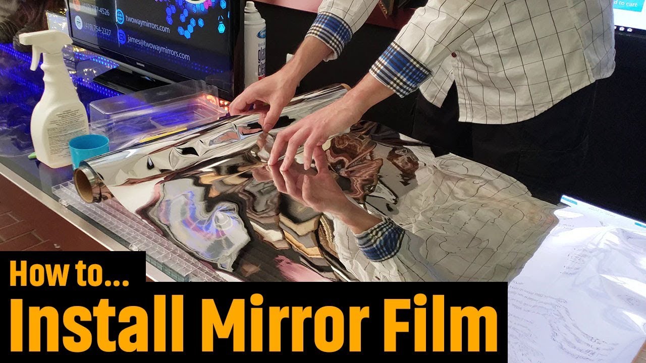 Install Mirror Film Quickly & Easily - Without Mistakes!