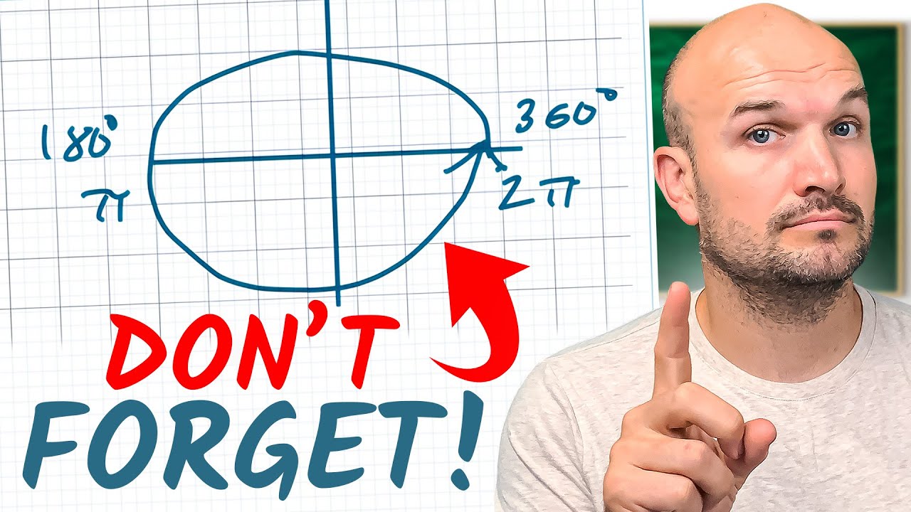Don't Forget How To Convert Between Radians and Degrees