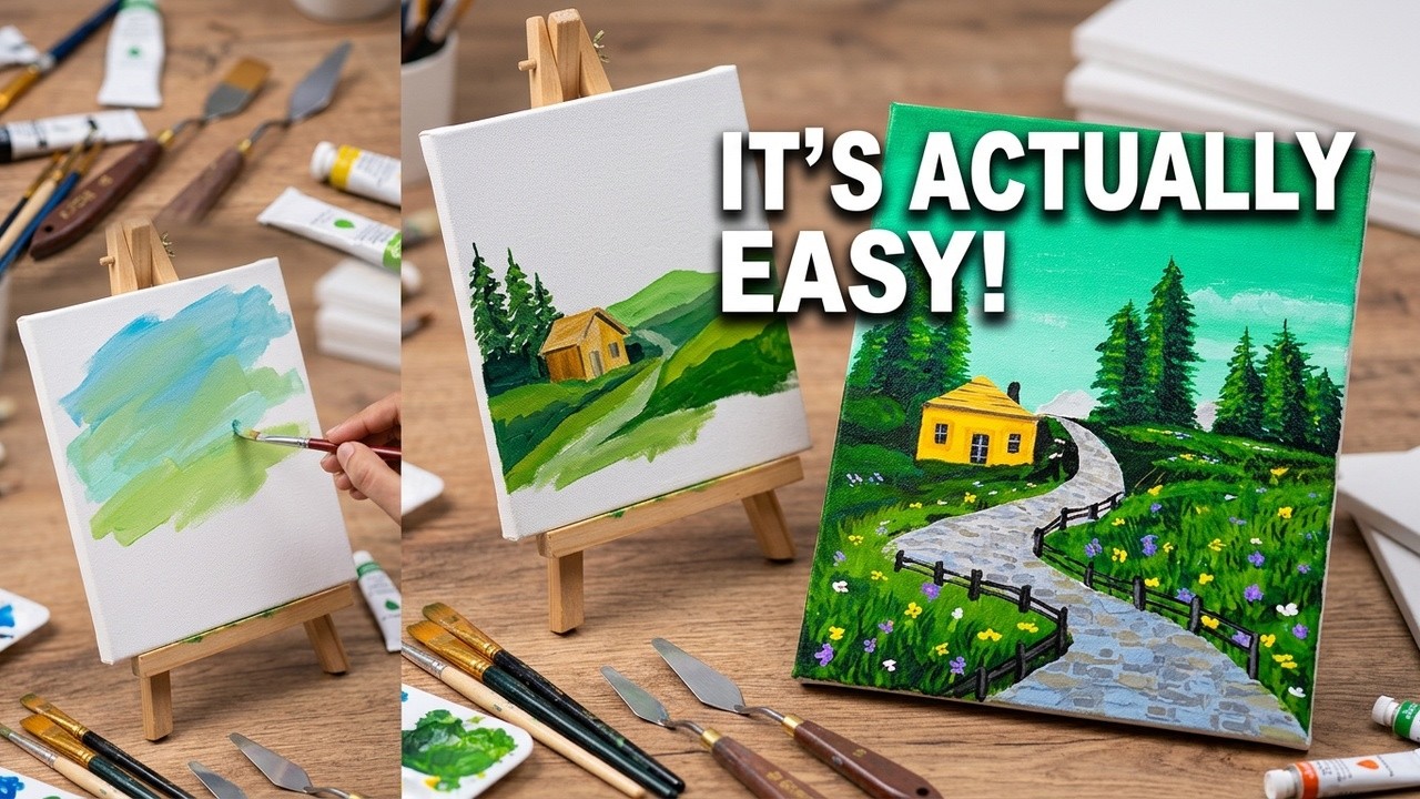 Painting BRIGHT Green Hills is Really Easy?